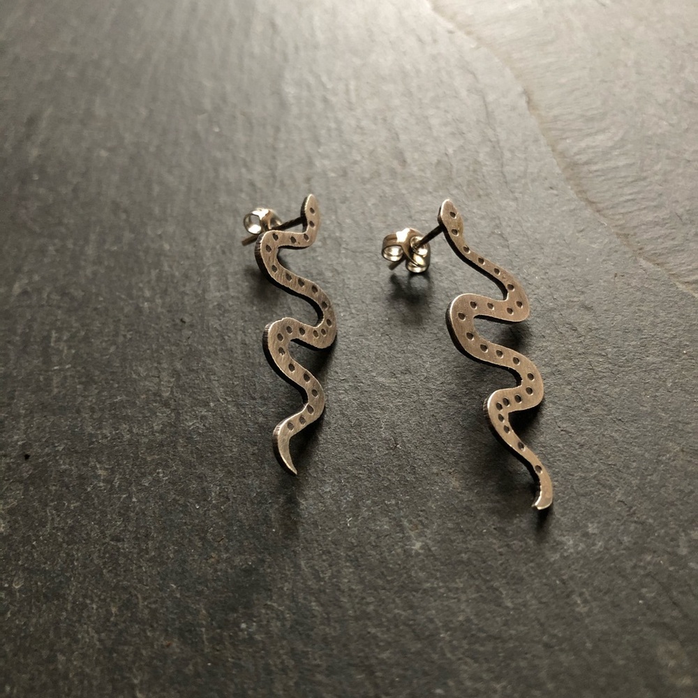 Sterling snake posts